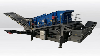 mobile screener with electric power