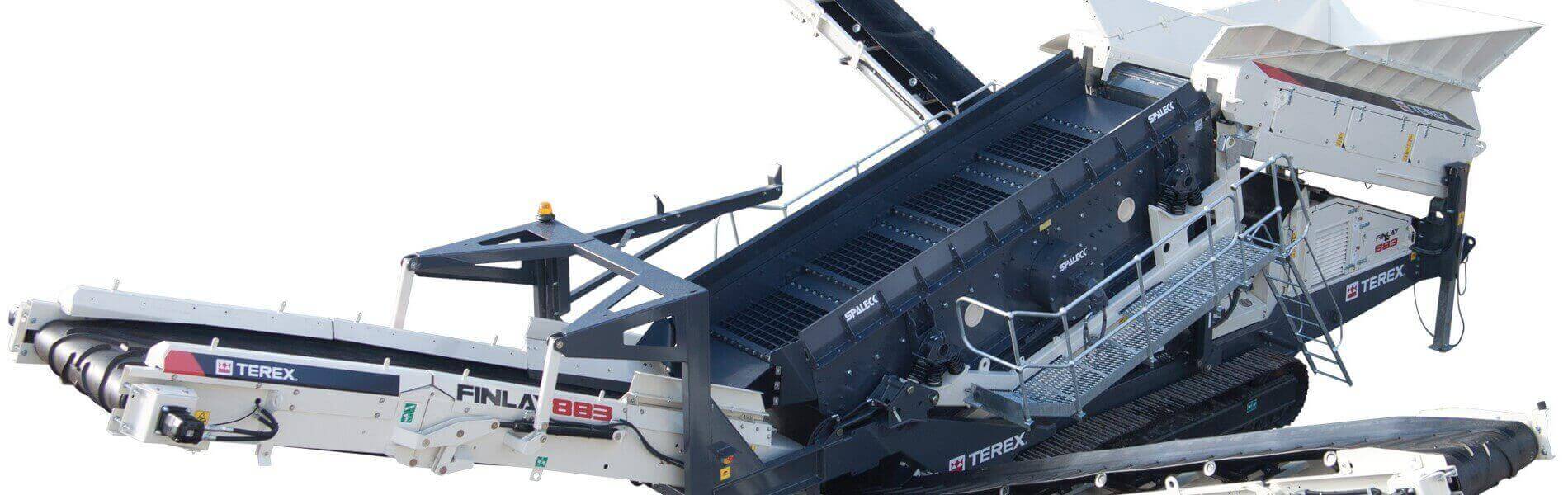 Mobile Siebanlage zum Verkauf und Vermietung