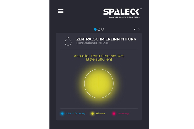 SPALECK CONNECT übermittelt dem Anlagenbetreiber wichtige Hinweise bei zuvor definierten Ereignissen