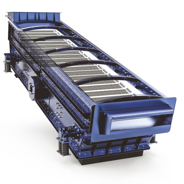 SPALECK Spannwellensiebmaschine für das Metallrecycling