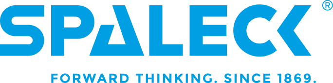 SPALECK logo with the slogan "Forward Thinking." "Since 1869."