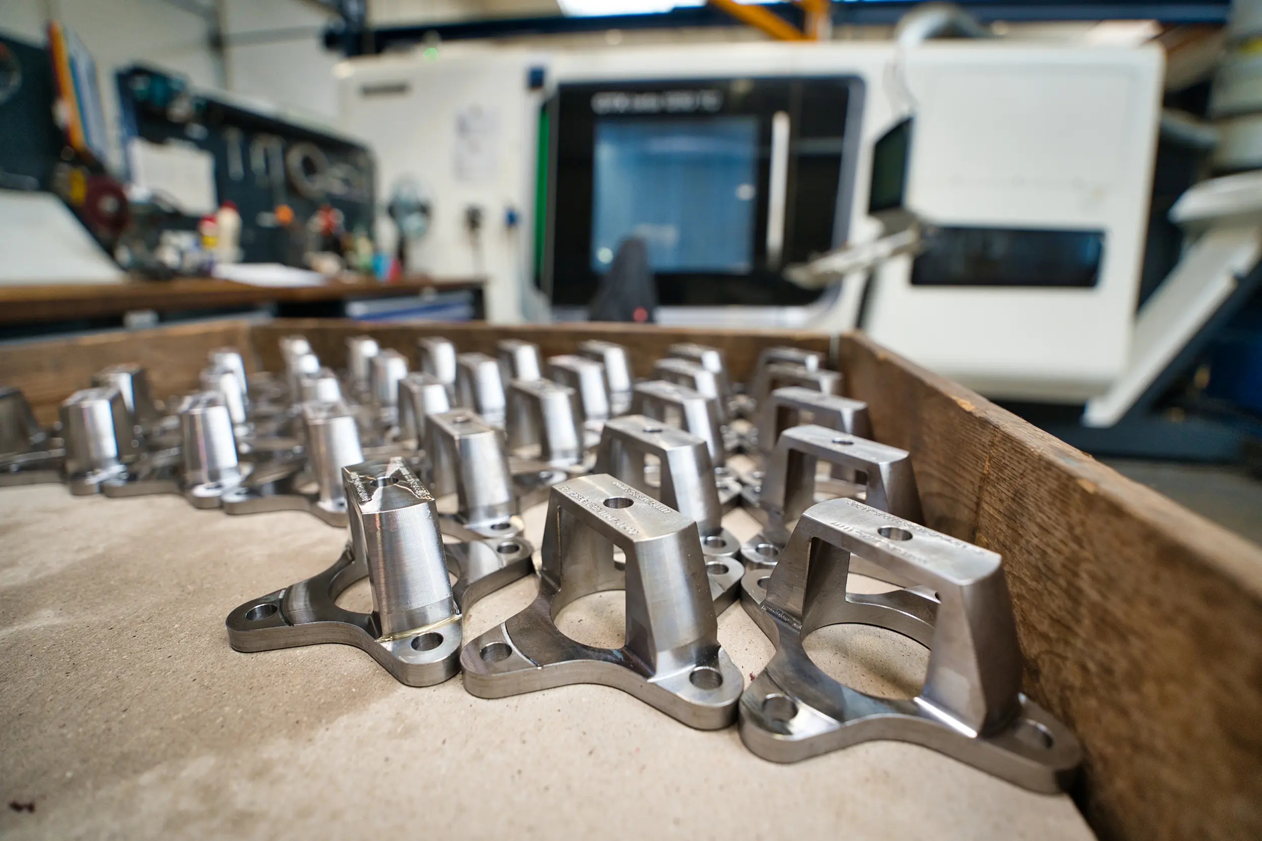 Manufacturing of CNC components at the contract manufacturer SPALECK
