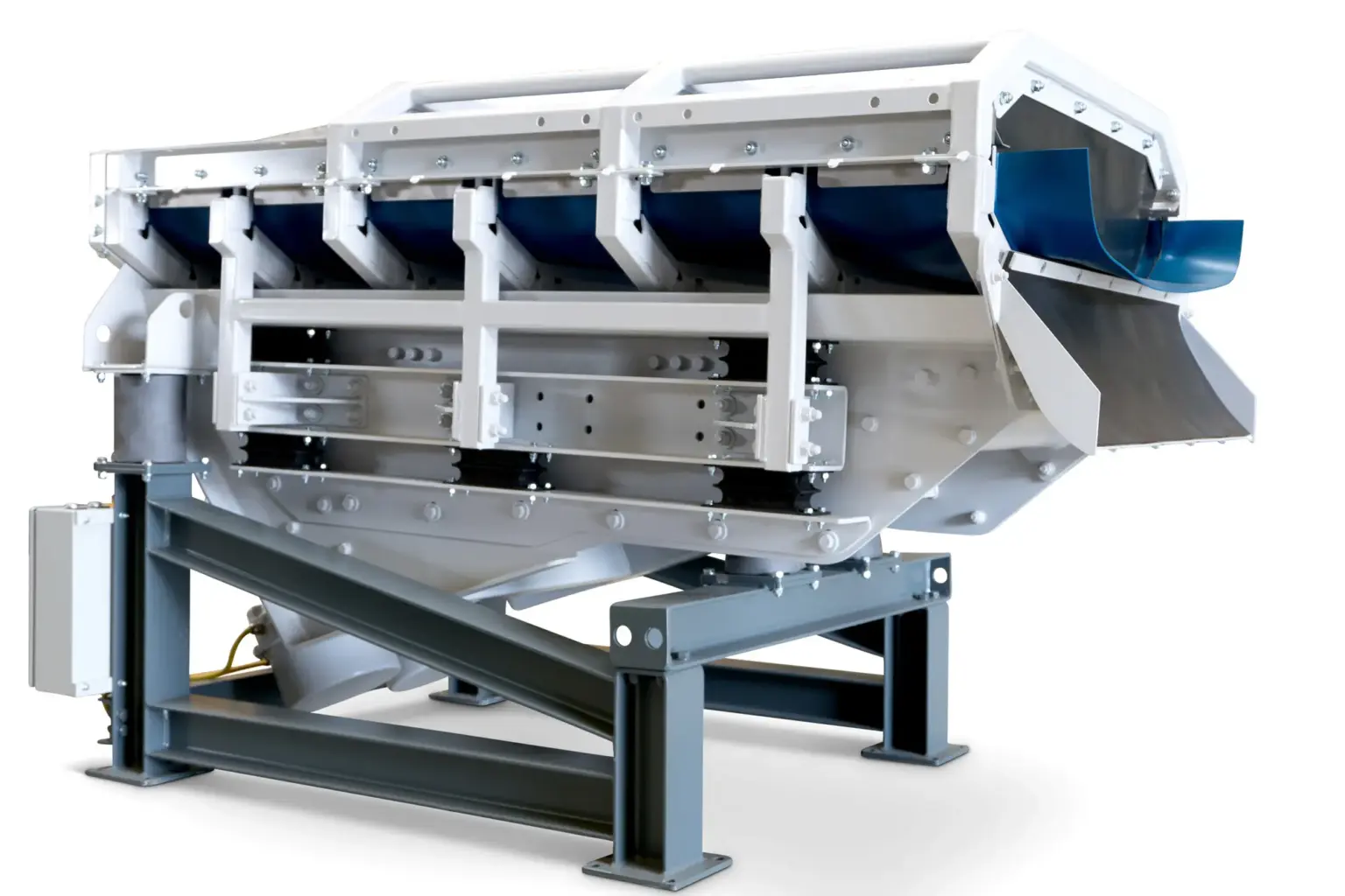 SPALECK ActiveCLEAN Conveyor Chute as a Retrofit Machine in Slag Processing