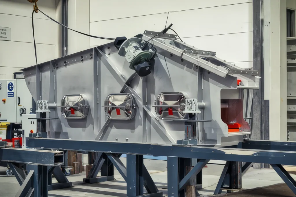 A ComfortLINE industrial screening machine in a factory.