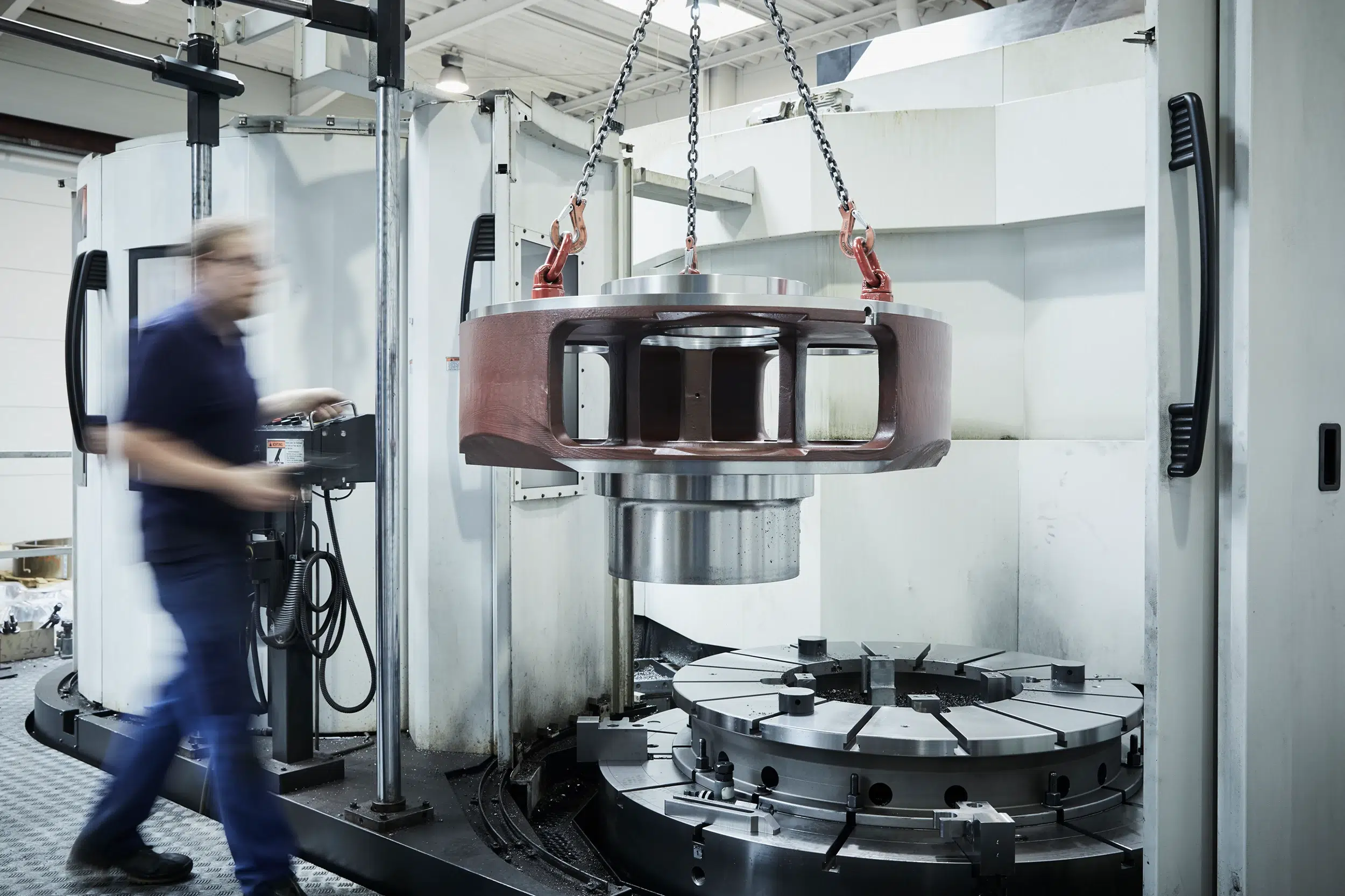 Fertigung eines CNC-Grossteils